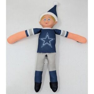 Dallas Cowboys Elf Knee Hugger Forever Collectibles NFL Christmas Decoration